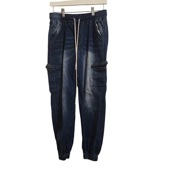 VIP Denim - VIP Women’s Jogger Jeans Size 9/10 Elastic Waist Denim Casual Pants